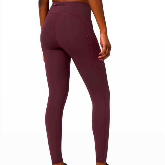 lululemon athletica Pants - Lululemon Speed Up Tight 28 Cassis Cherry Burgundy